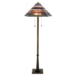Tiffany Lampadaire Industrial large