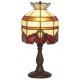 Tiffany style lamp Cyclamen