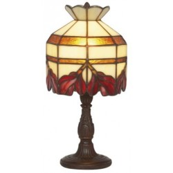 Tiffany style lamp Cyclamen