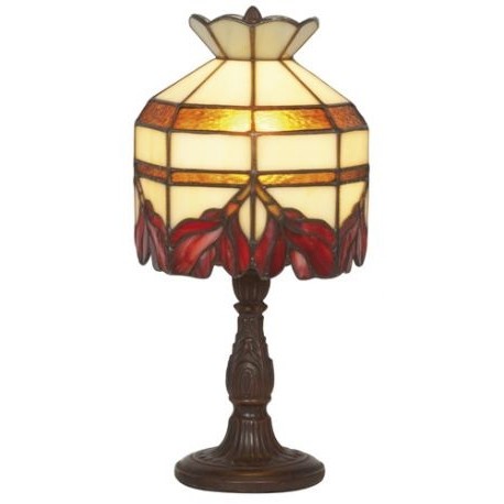 Lampe style Tiffany Cyclamen