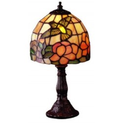 Tiffany style lamp Humming-bird