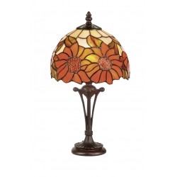 Lampe style Tiffany Tournesol